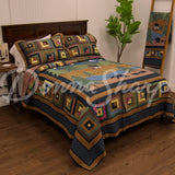 Donna Sharp Midnight Bear Cotton Pieced Quilted Bedding