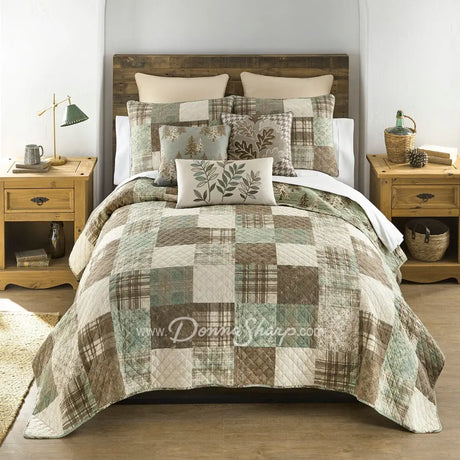 Donna Sharp Mint Patch Cotton Quilt Collection