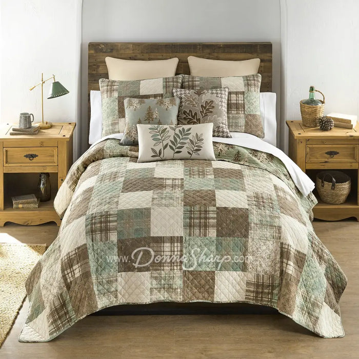 Donna Sharp Mint Patch Cotton Quilt Collection