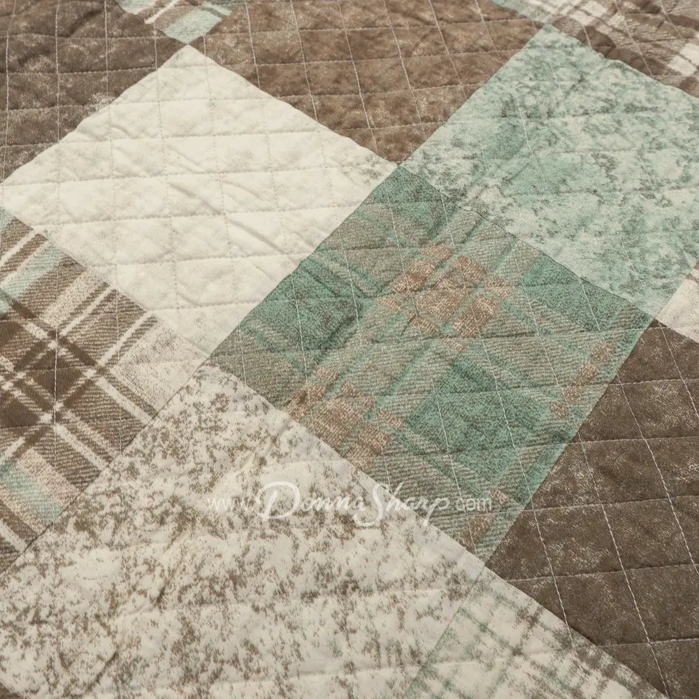 Donna Sharp Mint Patch Cotton Quilt Collection