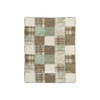 Donna Sharp Mint Patch Lap Quilt