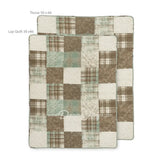 Donna Sharp Mint Patch Lap Quilt