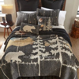 Donna Sharp Moonlit Bear Cotton Quilted Bedding