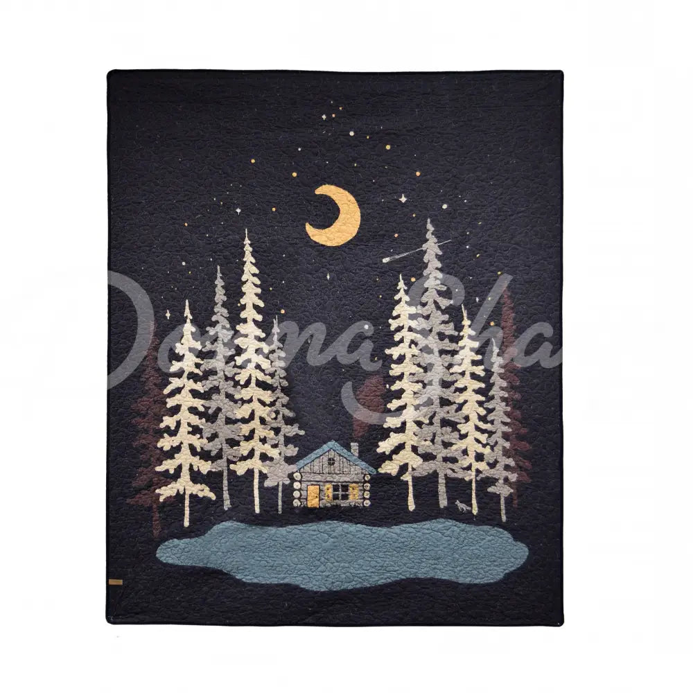 Donna Sharp Moonlit Cabin Cotton Quilted Bedding