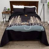 Donna Sharp Moonlit Cabin Cotton Quilted Bedding