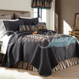 Donna Sharp Moonlit Cabin Cotton Quilted Bedding