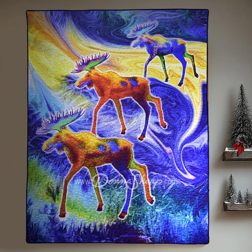 Throw Moose Mystique (w/Alaska Label) Bedding