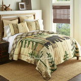 Donna Sharp Painted Bear Quilt Set Bedding