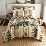 Donna Sharp Painted Bear Quilt Set Bedding