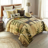 Donna Sharp Painted Deer Quilted Bedding Set Bedding
