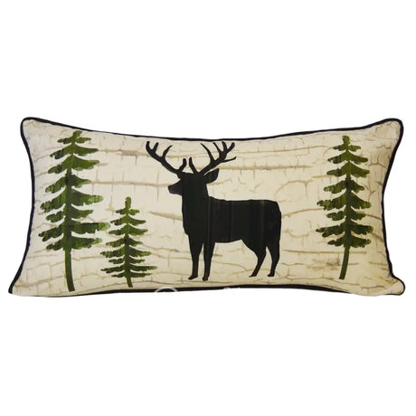 Donna Sharp Painted Deer Quilted Bedding Set Rectangular Pillow Bedding