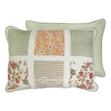 Donna Sharp Peach Rose 3pc Cotton Pieced Quilt Set New