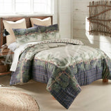 Donna Sharp Pine Boughs 3Pc Comforter Bedding Set