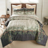 Donna Sharp Pine Boughs 3Pc Comforter Bedding Set