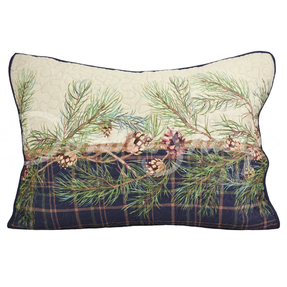 Donna Sharp Pine Boughs 3Pc Comforter Bedding Set