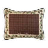 Donna Sharp Pine Circle 3pc Quilted Bedding Set New