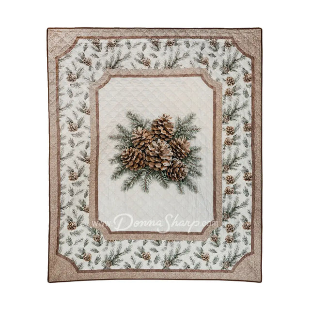 Donna Sharp Pine Medallion Throw