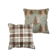 Donna Sharp Pine Medallion UCC Tree/Plaid Pillow
