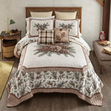 Donna Sharp Pine Medallion Ultra Comfort Quilt Collection - Bedding