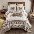 Donna Sharp Pine Medallion Ultra Comfort Quilt Collection - Twin - Bedding