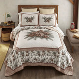 Donna Sharp Pine Medallion Ultra Comfort Quilt Collection - Twin - Bedding