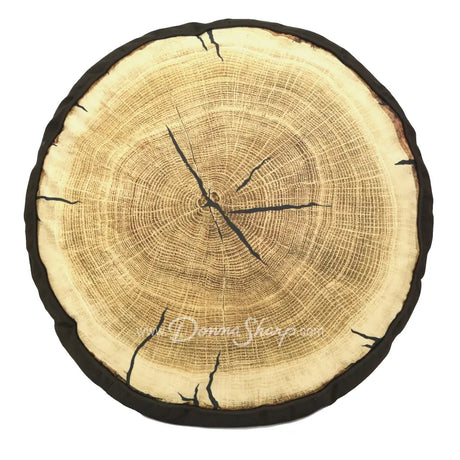 Tree Ring Decorative Pillow