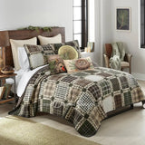 Pine Patch Quilt Set Angle View