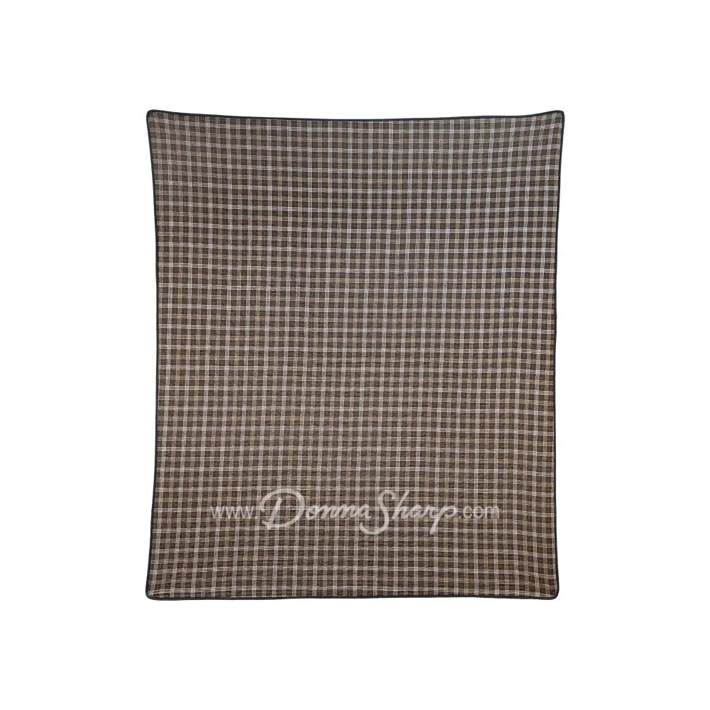 Pine Patch Quilted throw blanket reverse