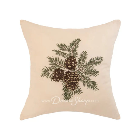 Donna Sharp Pine Star 3Pc Pieced & Embroidered Cotton Quilt Set New