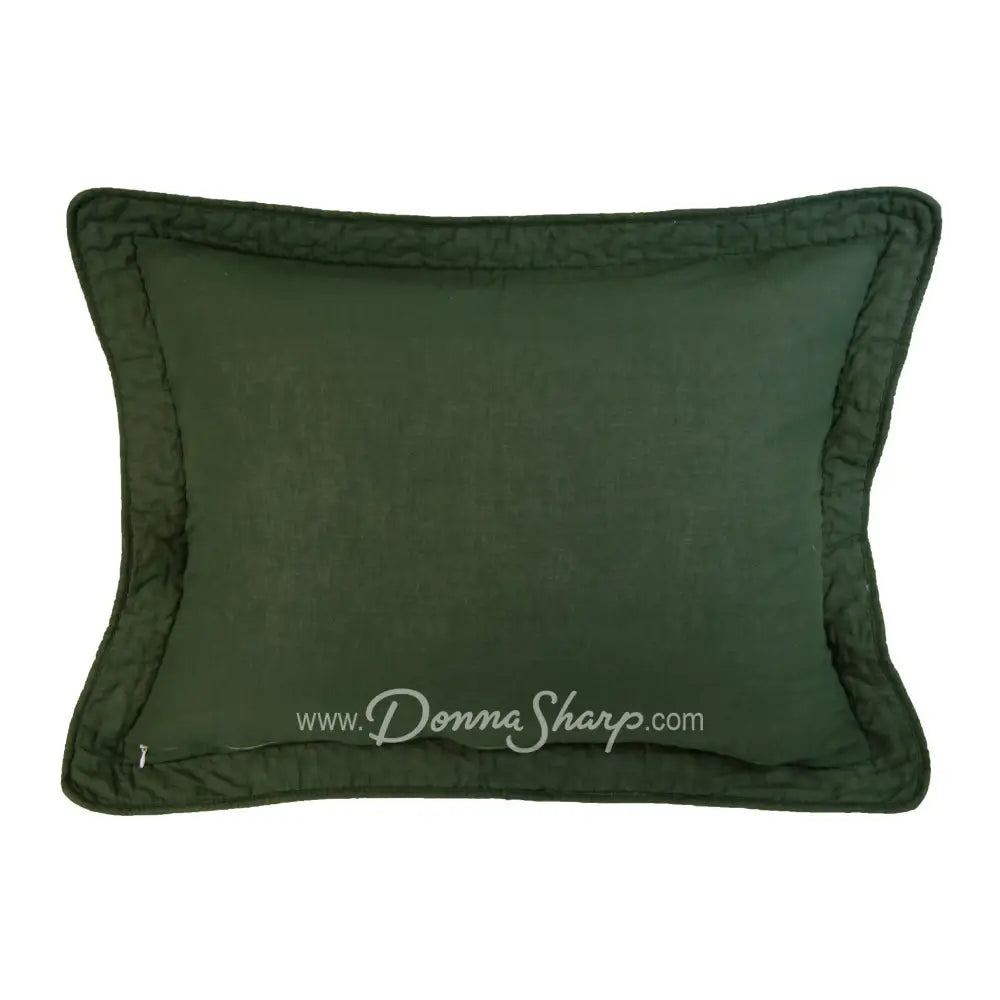 Donna Sharp Pine Star 3Pc Pieced & Embroidered Cotton Quilt Set New