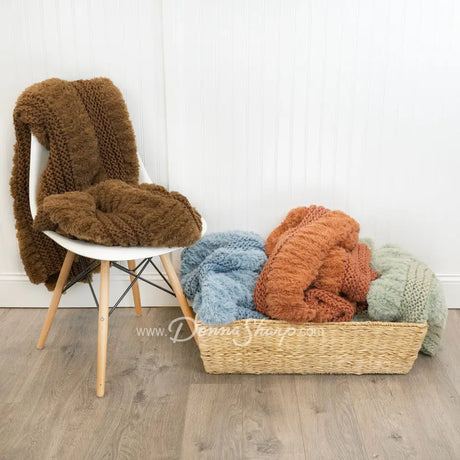 Donna Sharp Plush Knit Throws Bedding