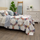 Donna Sharp Prairie 3Pc Cotton Quilt Set Bedding