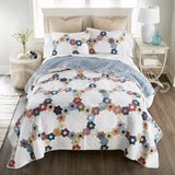 Donna Sharp Prairie 3Pc Cotton Quilt Set Bedding