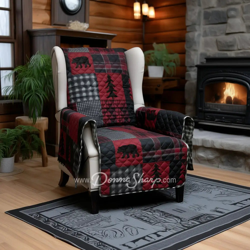 Donna Sharp Red Forest Furniture Covers New