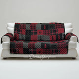 Red Forest Furniture Cover Loveseat New