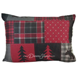 Donna Sharp Red Forest 3Pc Microfiber Comforter Bedding Set