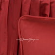King Bedskirt Red - Gathered Sale
