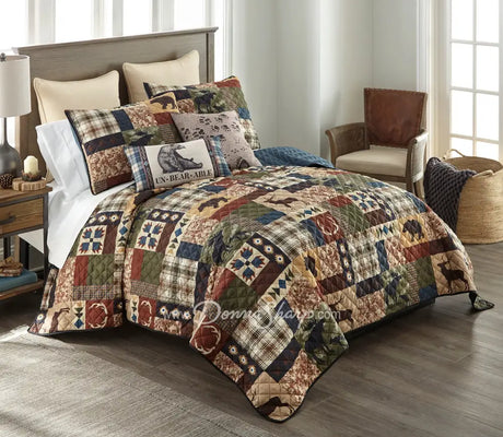 Donna Sharp Rustica Lightweight Quilted Bedding Set from Your Lifestyle Bedding