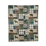 Donna Sharp Rustica Lightweight Quilted Bedding Set from Your Lifestyle - Throw - Bedding