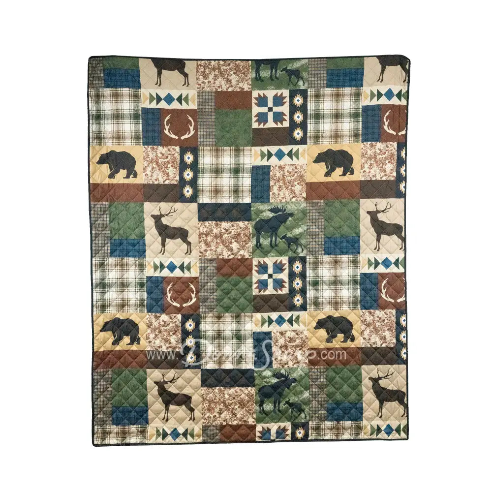 Donna Sharp Rustica Lightweight Quilted Bedding Set from Your Lifestyle Throw Bedding