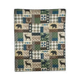 Donna Sharp Rustica Lightweight Quilted Throw - Bedding