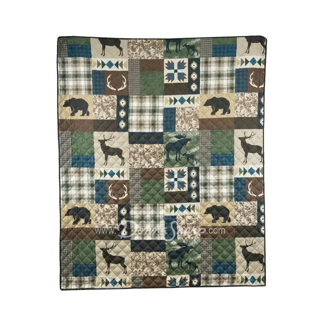 Donna Sharp Rustica Lightweight Quilted Throw - Bedding
