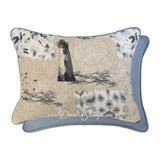Donna Sharp Seascape Cotton Quilted Bedding Set New