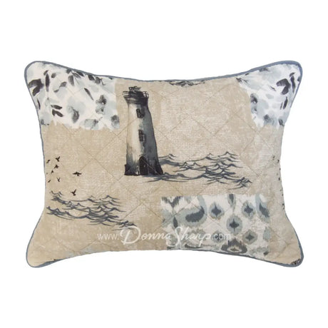 Donna Sharp Seascape Cotton Quilted Bedding Set New