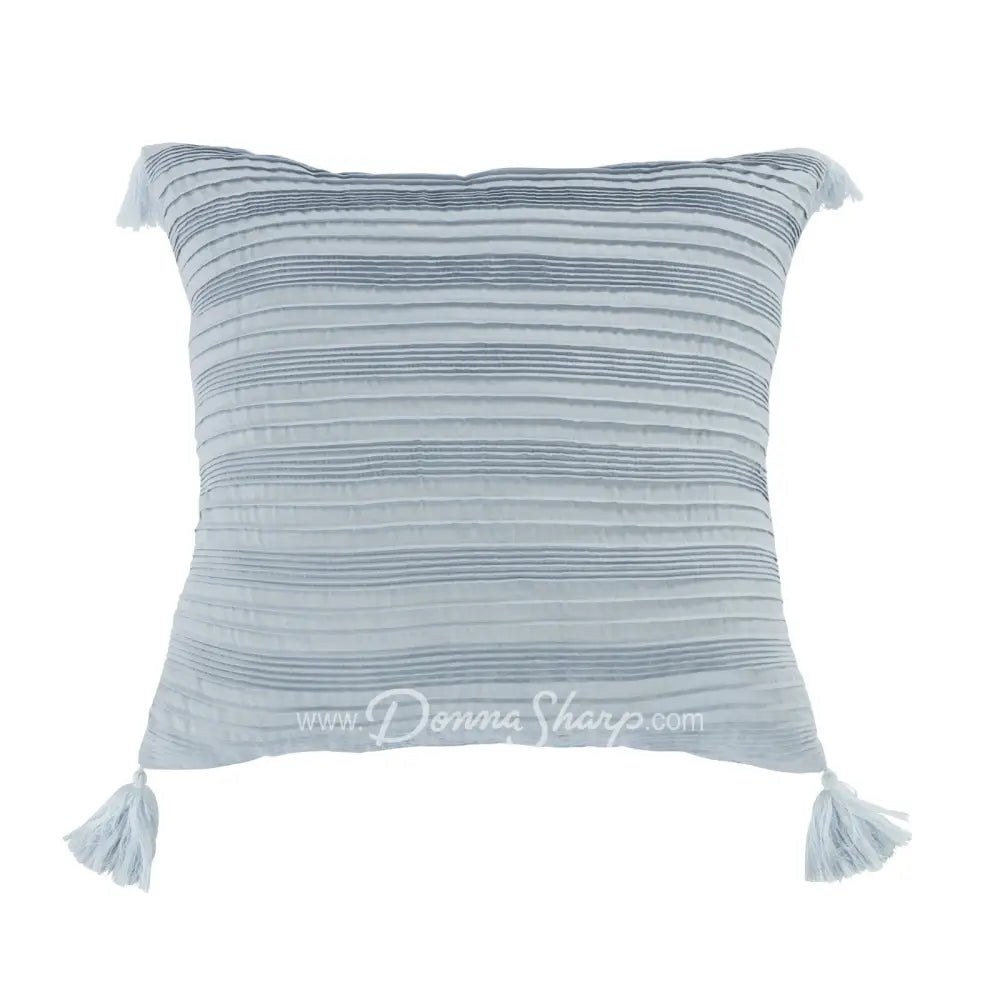 Dec Pillow Silver Branch (Blue) Bedding