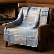 Donna Sharp Slate Cobblestone Cotton Throw
