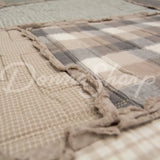 Donna Sharp Smoky Cobblestone Cotton Quilt Bedding