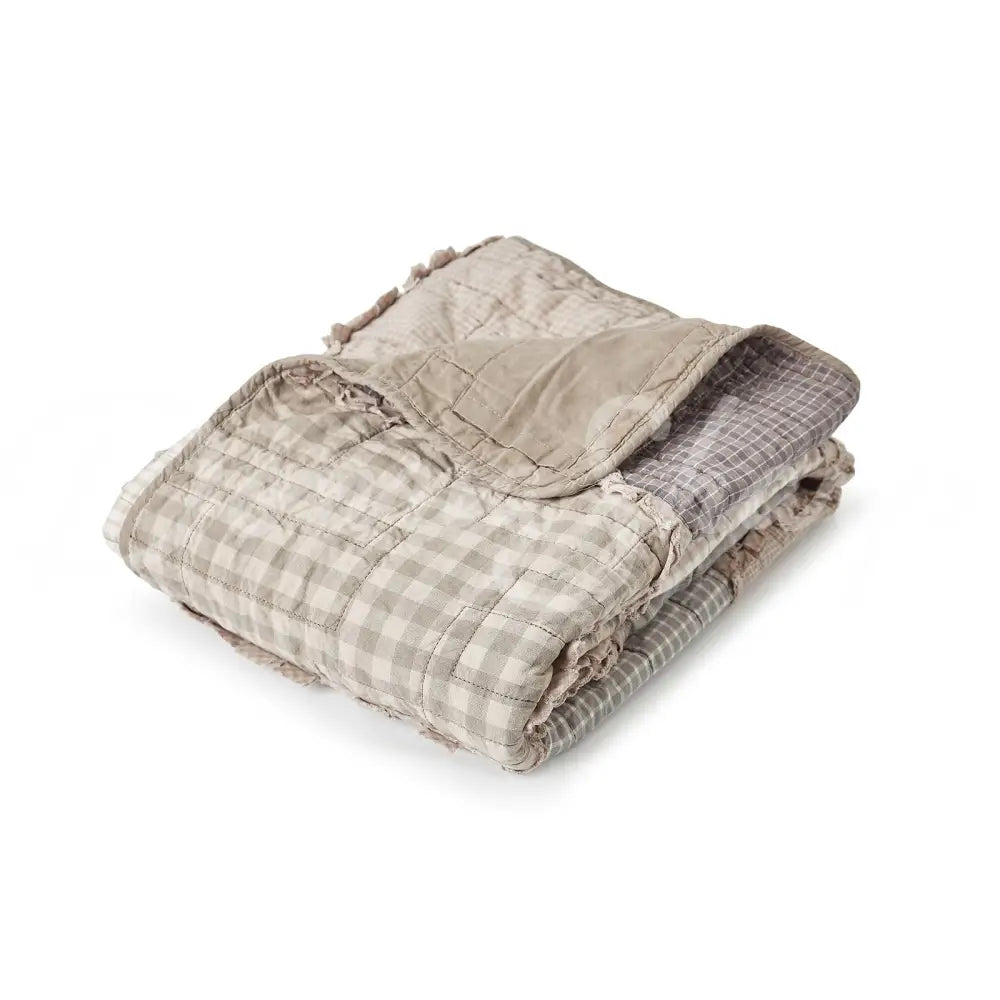 Donna Sharp Smoky Cobblestone Cotton Quilt Bedding