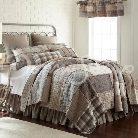 Donna Sharp Smoky Cobblestone Cotton Quilt Bedding