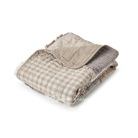 Donna Sharp Smoky Cobblestone Cotton Quilt Bedding